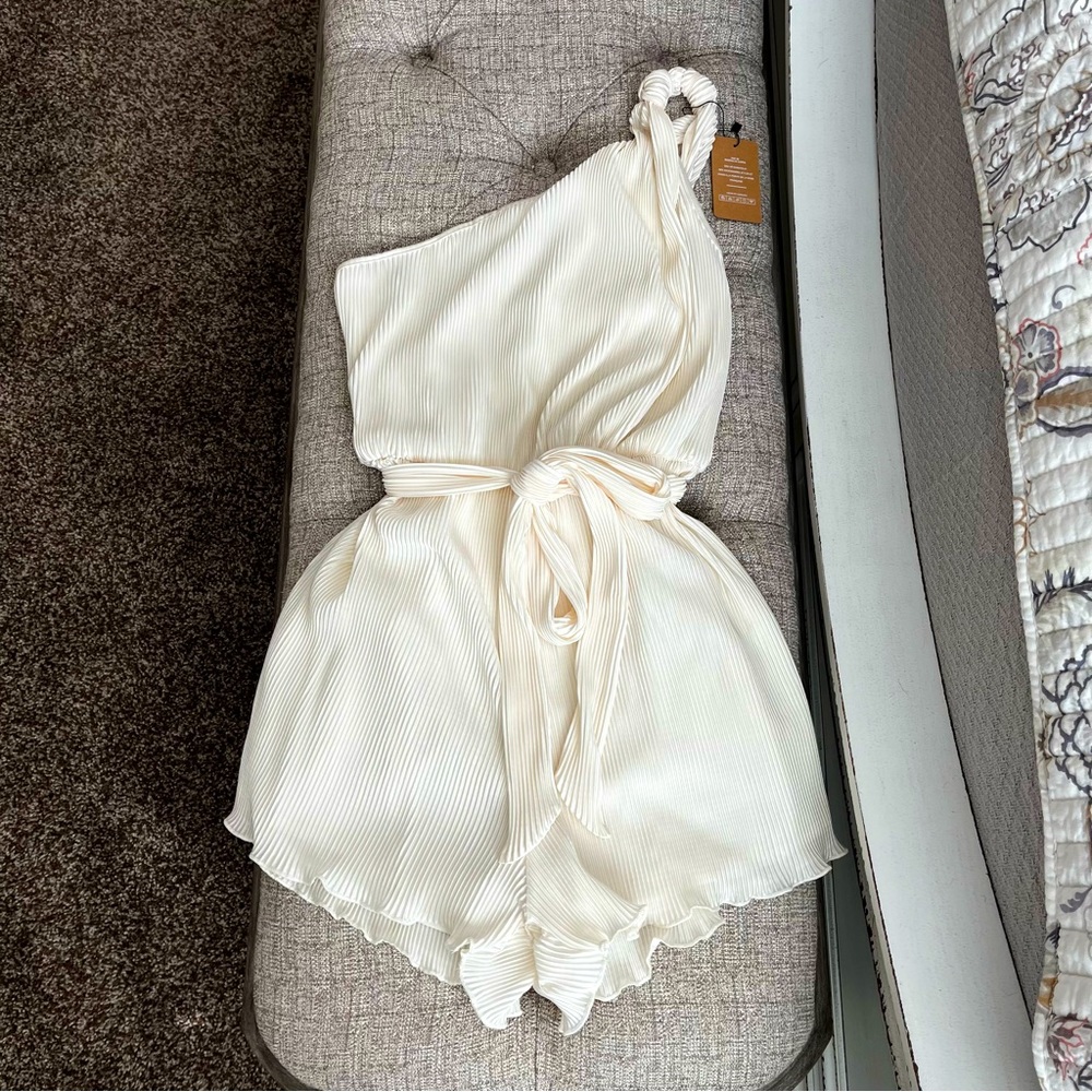 One Shoulder Romper